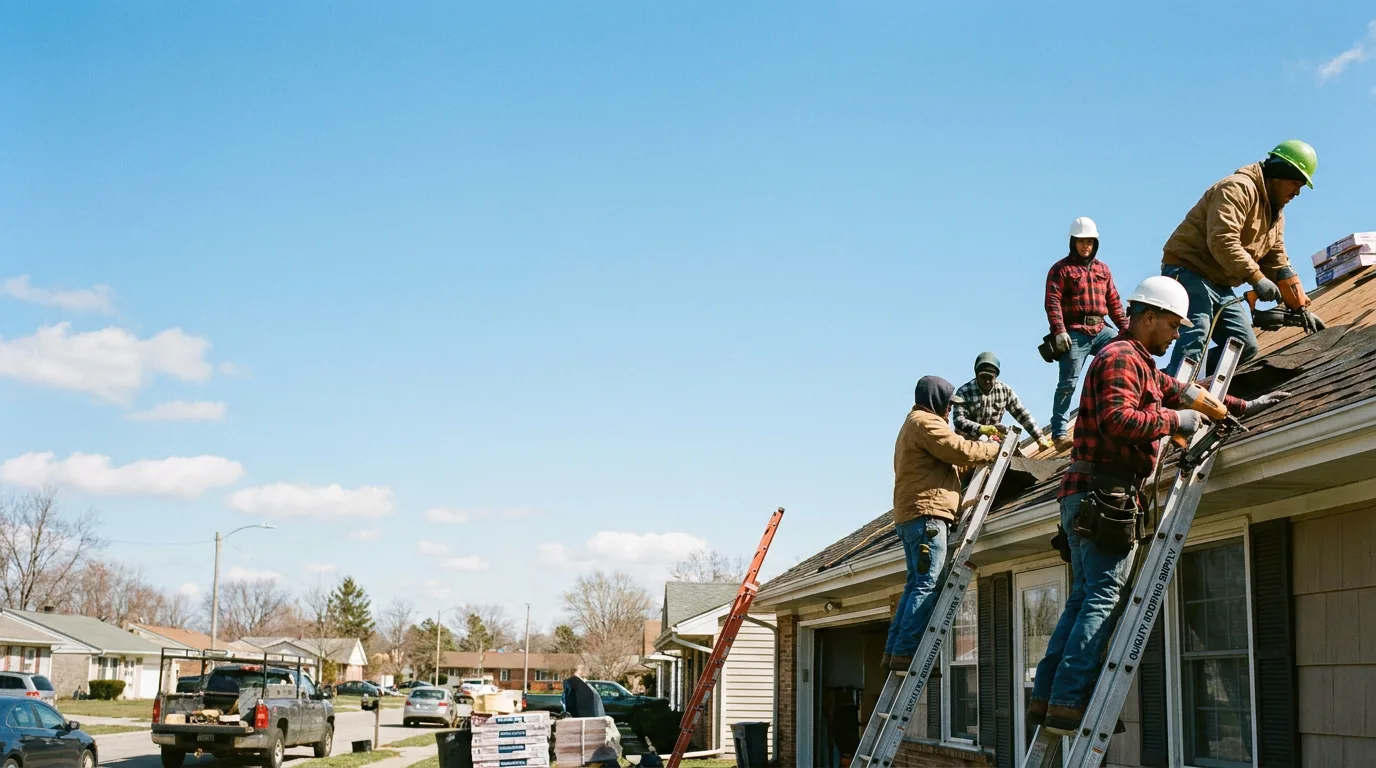 Roofing in Barbeau, MI near me